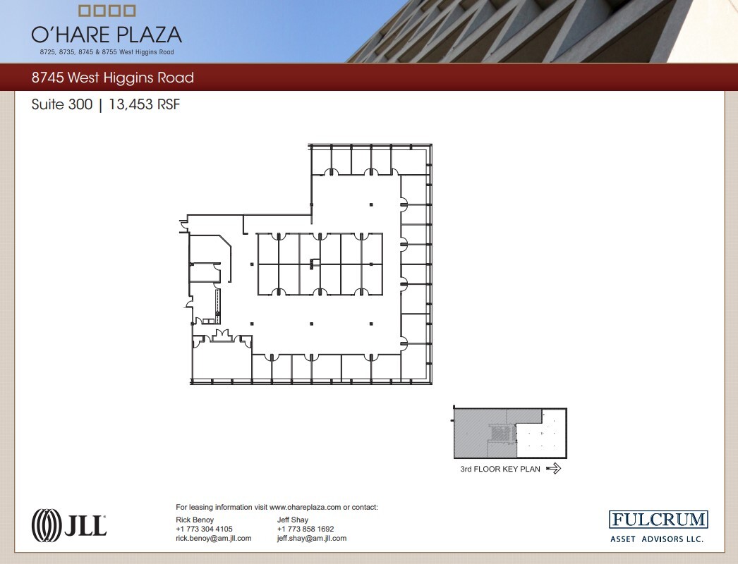 8745 W Higgins Rd, Chicago, IL for sale Floor Plan- Image 1 of 1