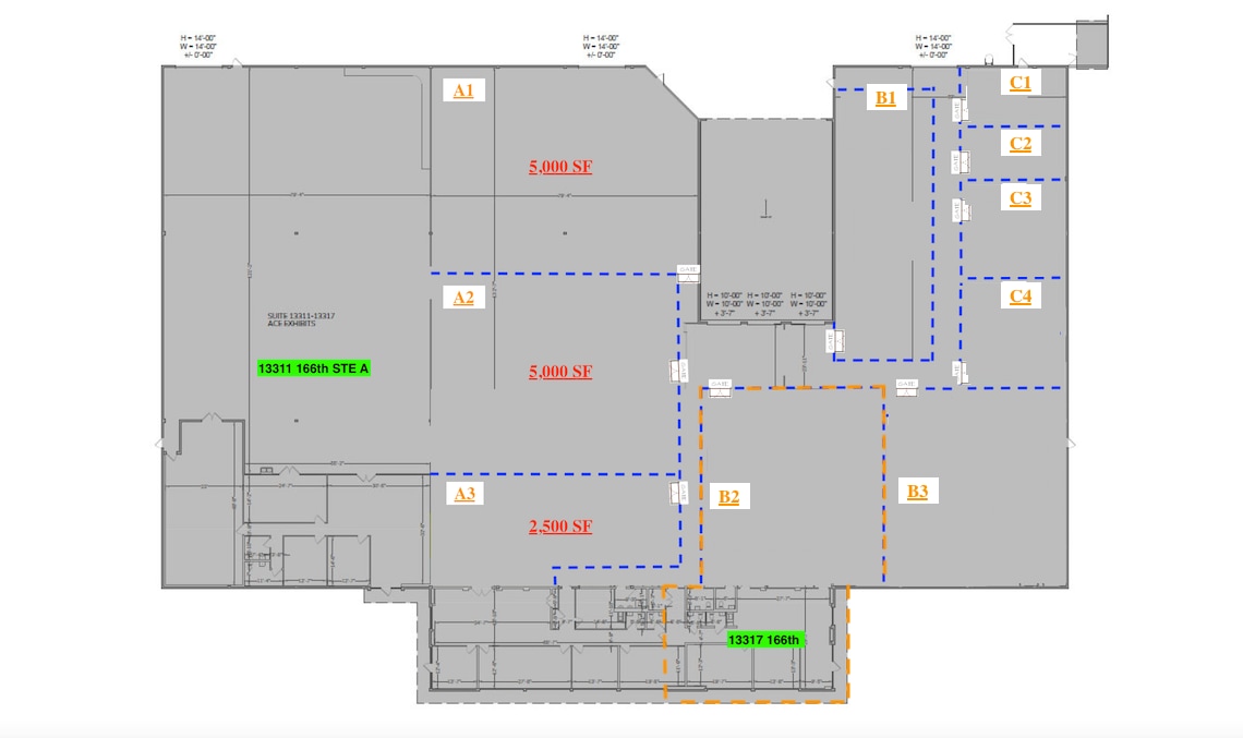 13311-13317 166th St, Cerritos, CA for lease Interior Photo- Image 1 of 5