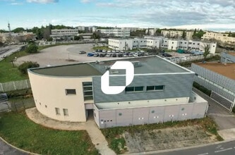 Montpellier - AERIAL map view