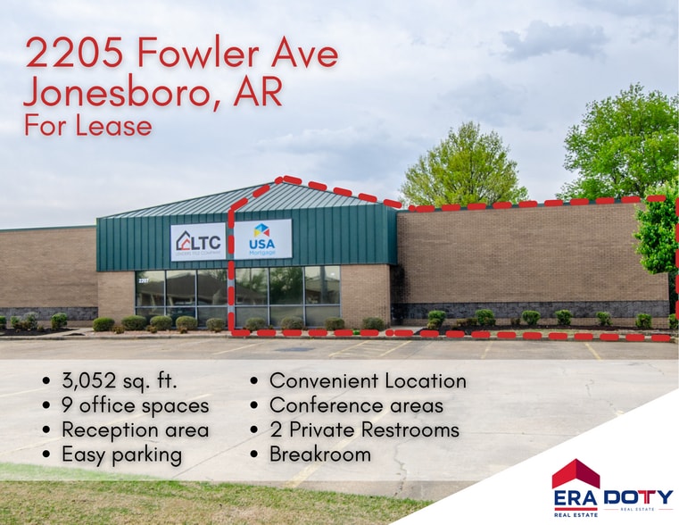 2205 Fowler Ave, Jonesboro, AR for sale - Building Photo - Image 1 of 1