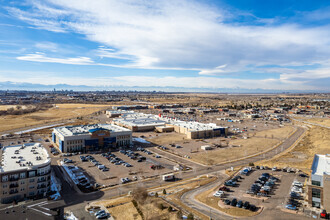 S Parker Rd, Aurora, CO - aerial  map view