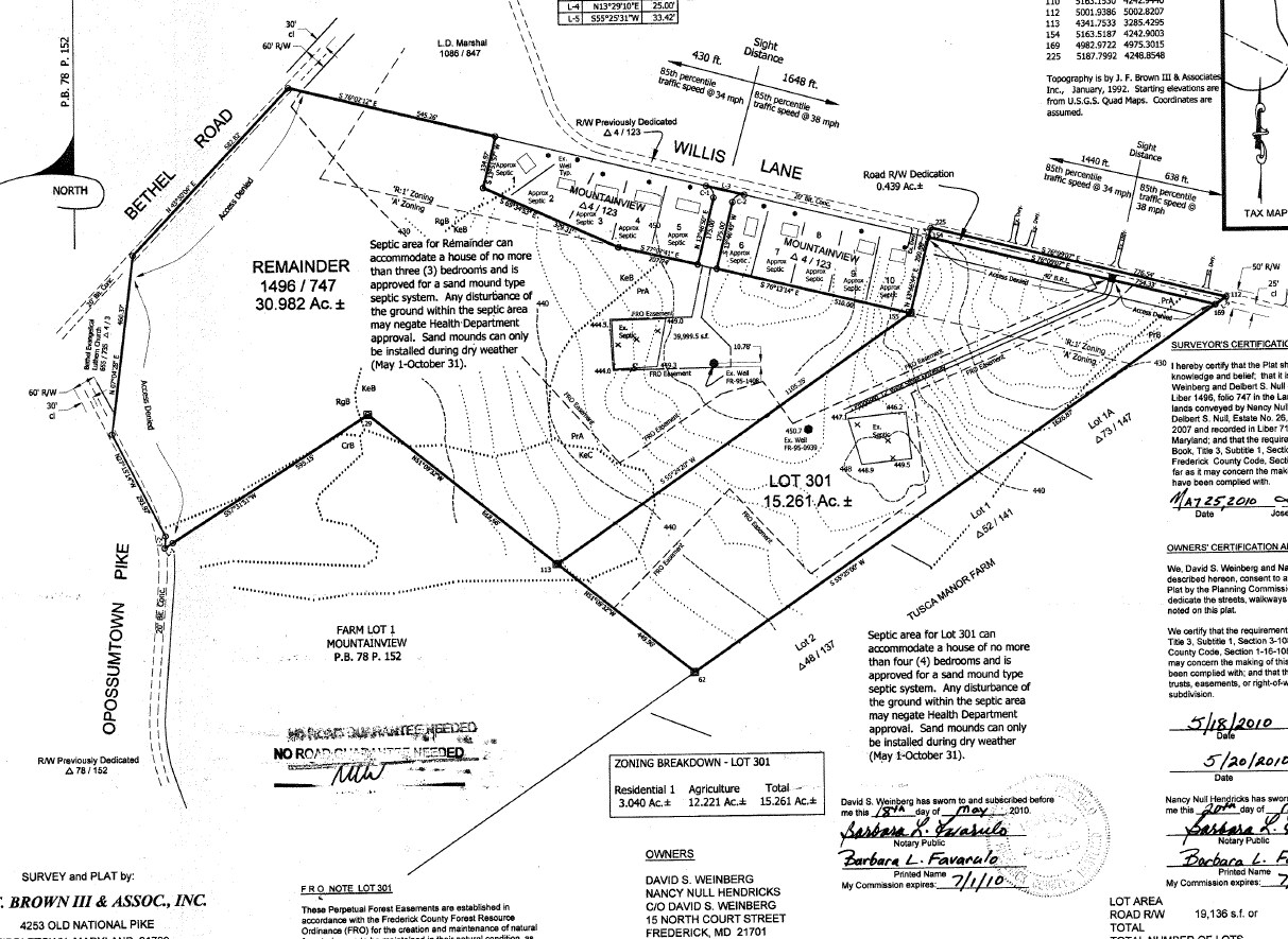 Opossumtown Pike & Bethel Rd, Frederick, MD 21702