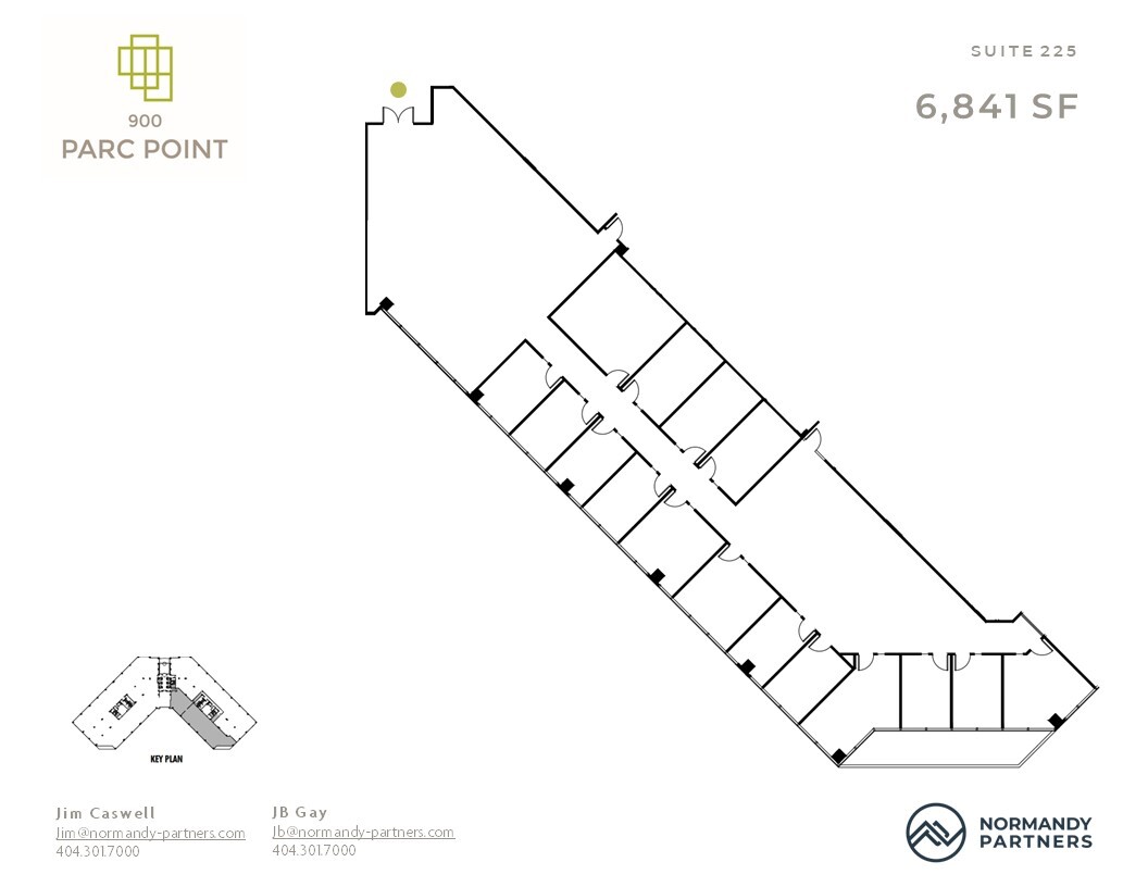 800 Parc Pt, Alpharetta, GA for lease Floor Plan- Image 1 of 8