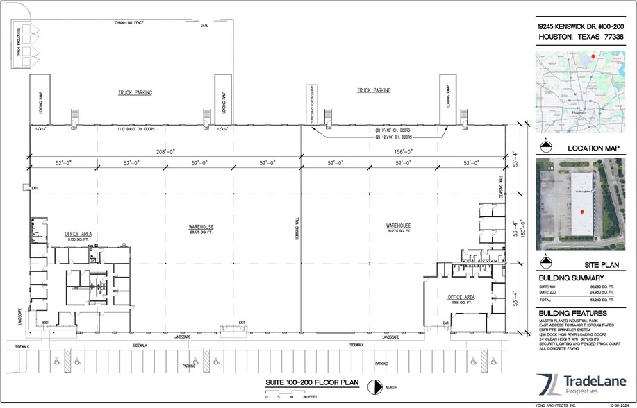 19051 Kenswick Dr, Humble, TX for lease - Site Plan - Image 3 of 8