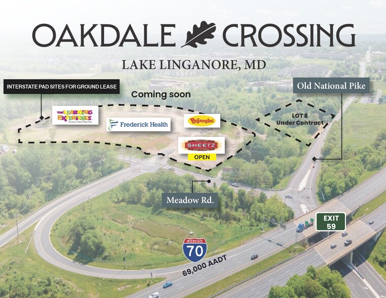 0 Meadow Rd, Frederick, MD for lease - Aerial - Image 1 of 4