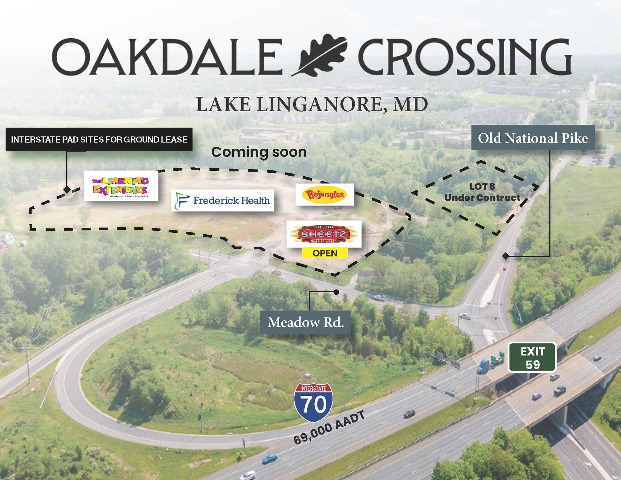 0 Meadow Rd, Frederick, MD for lease Aerial- Image 1 of 5