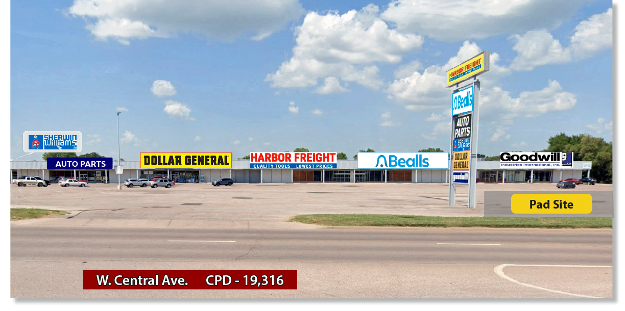 El Dorado Plaza Shopping Center, El Dorado, KS for sale Primary Photo- Image 1 of 3