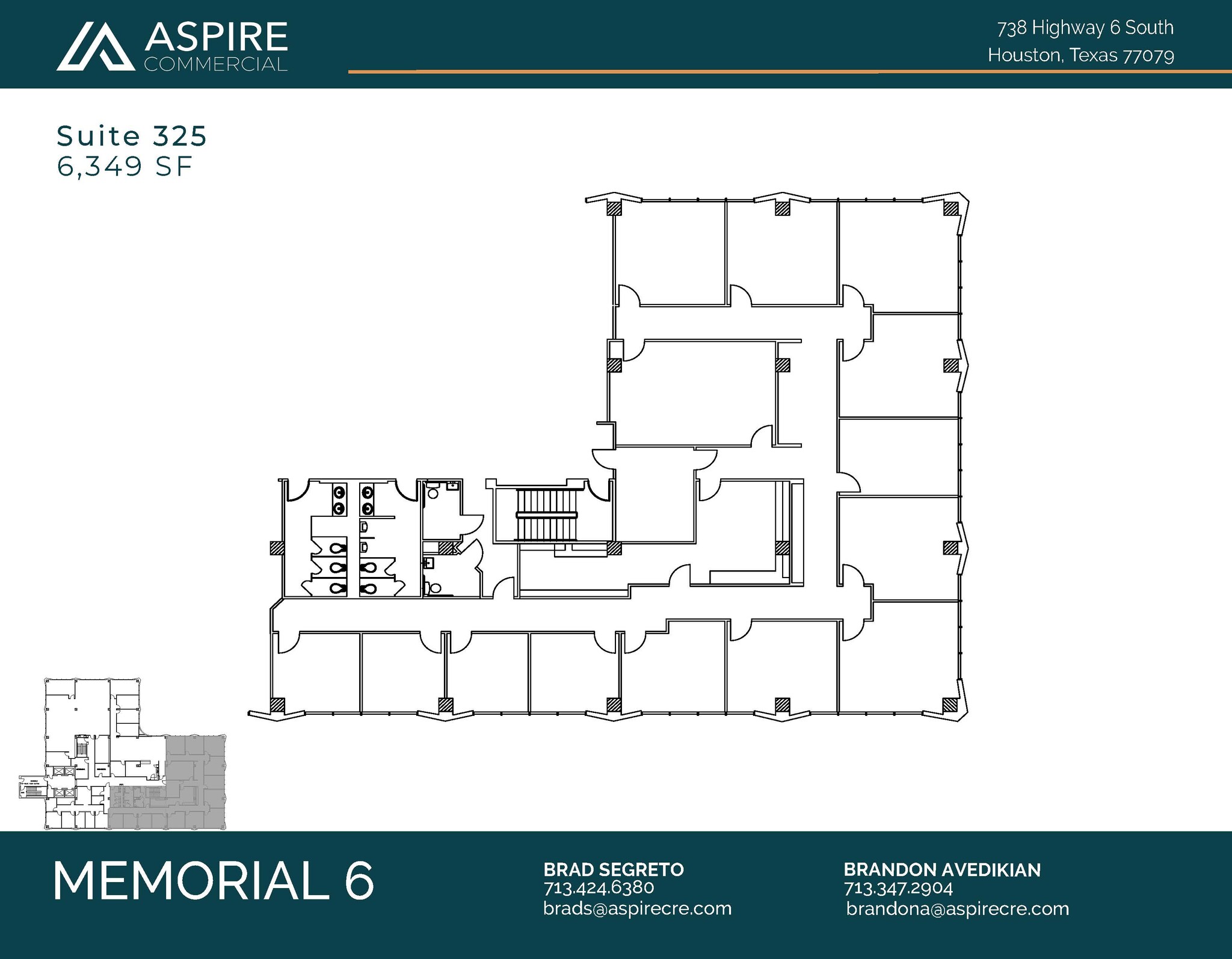 738 Highway 6 S, Houston, TX for lease Floor Plan- Image 1 of 1