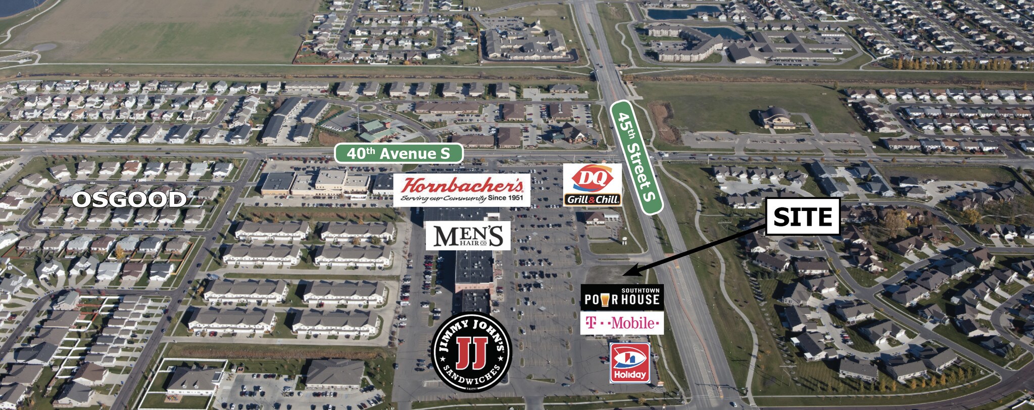 4215 45th St S, Fargo, ND for sale Aerial- Image 1 of 1