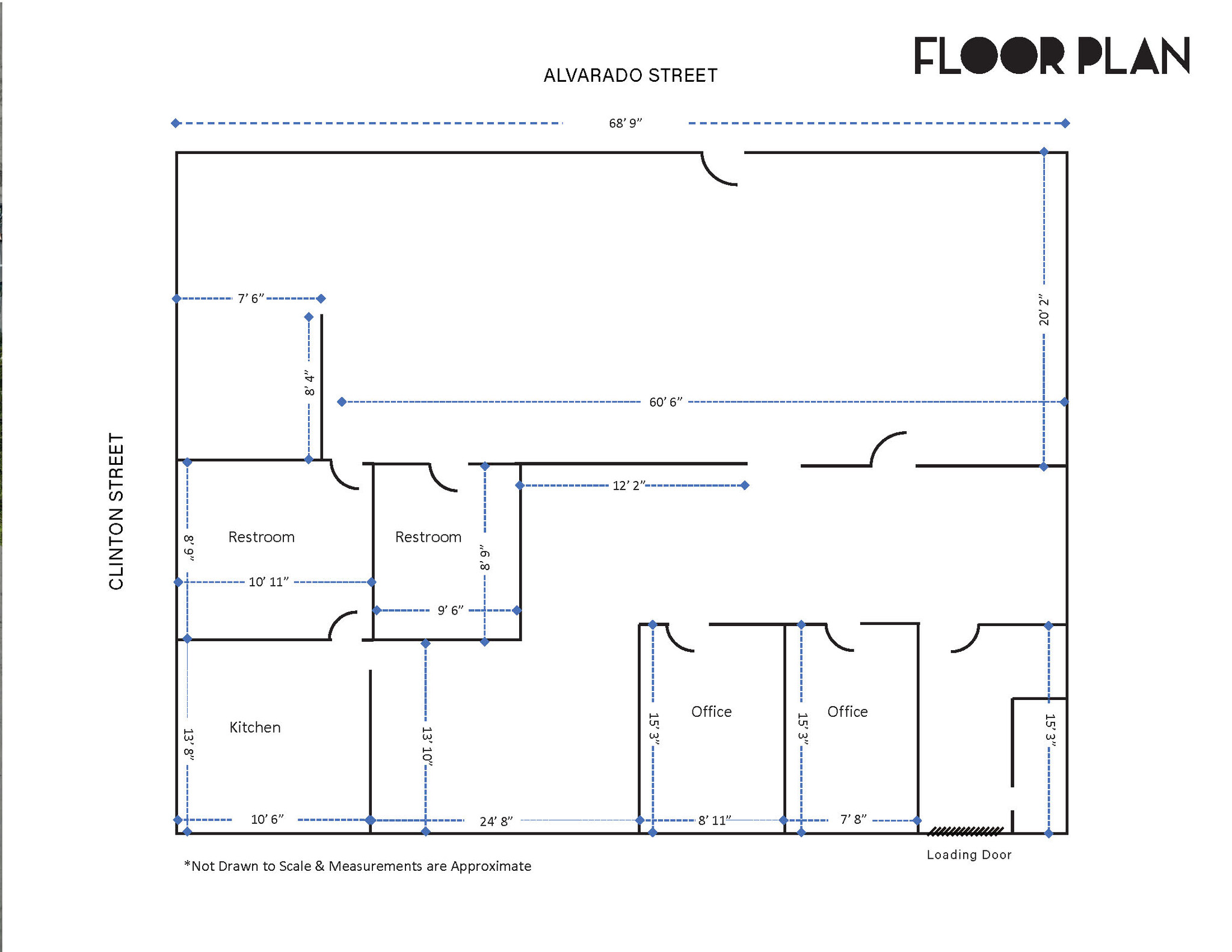 625 N Alvarado St, Los Angeles, CA for sale Floor Plan- Image 1 of 11