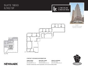 1775 Sherman St, Denver, CO for lease Floor Plan- Image 1 of 1