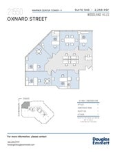 21550 Oxnard St, Woodland Hills, CA for lease Floor Plan- Image 1 of 1
