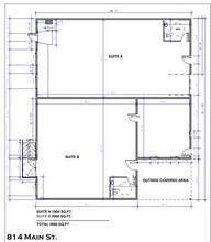 814 N Main St, Porterville, CA for lease Floor Plan- Image 1 of 1