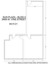 3353-3397 W Vine St, Kissimmee, FL for lease Floor Plan- Image 1 of 1