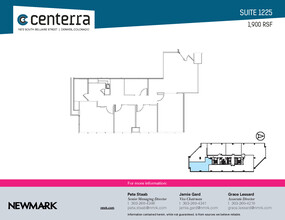 1873 S Bellaire St, Denver, CO for lease Floor Plan- Image 1 of 1