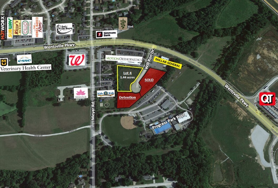 Will Ron Drive & Wentzville Parkway Lot 4, Wentzville, MO 63385 Land