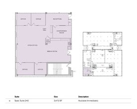 6555 Rock Spring Dr, Bethesda, MD for lease Floor Plan- Image 1 of 1