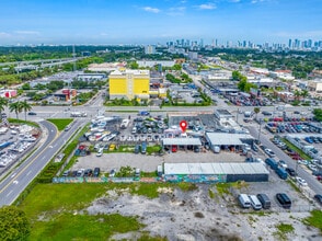 3700 NW 27th Ave, Miami, FL - AERIAL map view