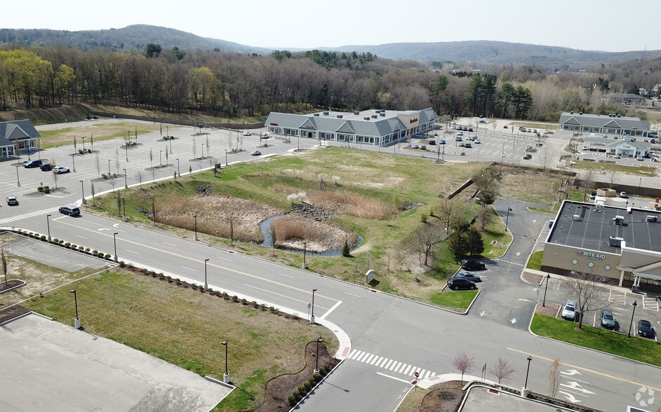 169 Danbury Rd, New Milford, CT for lease - Aerial - Image 3 of 8