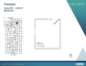 10429 S 51st St, Phoenix, AZ for lease Floor Plan- Image 1 of 1