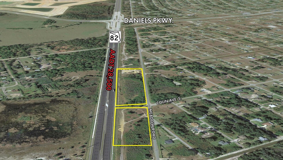 1278 Meadow, Lehigh Acres, FL for sale - Aerial - Image 2 of 7