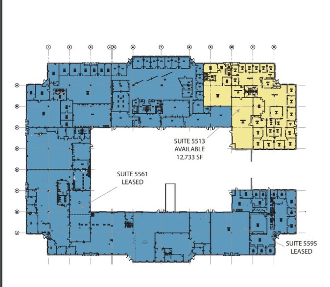 5501-5599 W 74th St, Indianapolis, IN for lease - Floor Plan - Image 2 of 2