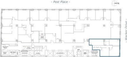 211 W Wacker Dr, Chicago, IL for lease Floor Plan- Image 1 of 1