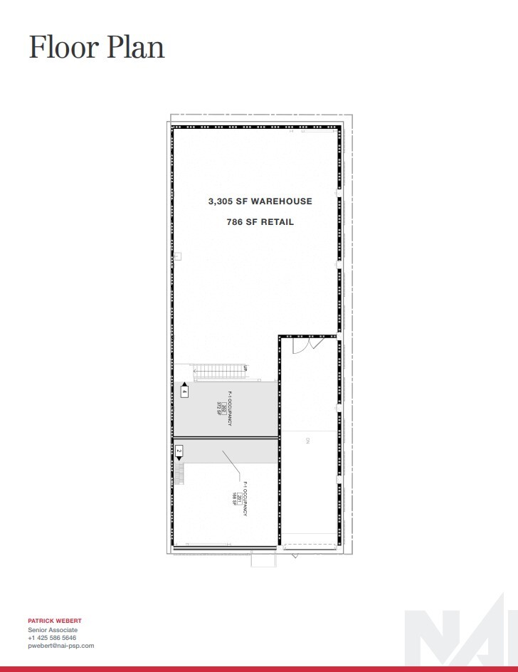 7613 Greenwood Ave N, Seattle, WA for lease Floor Plan- Image 1 of 1