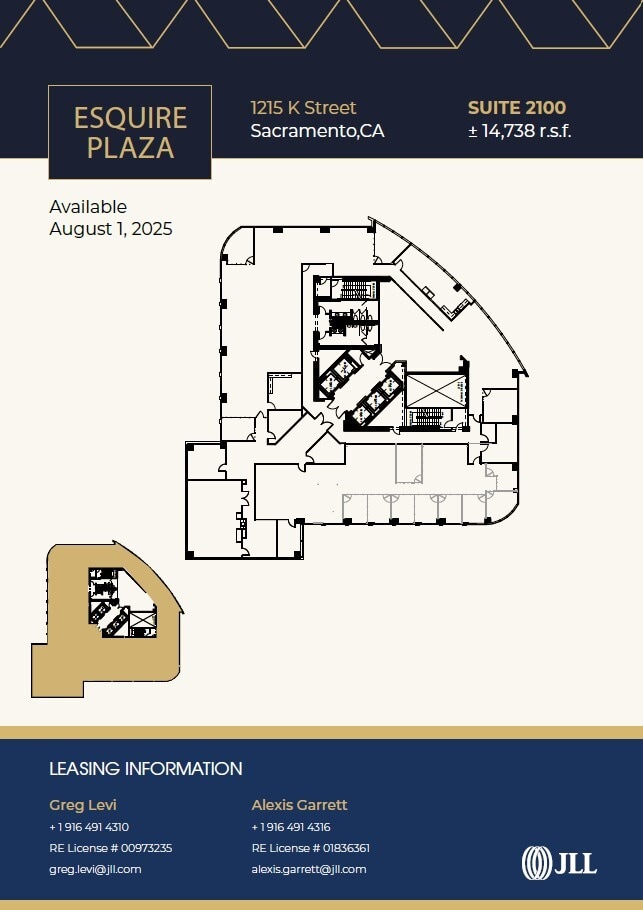 1213-1215 K St, Sacramento, CA for lease Floor Plan- Image 1 of 1