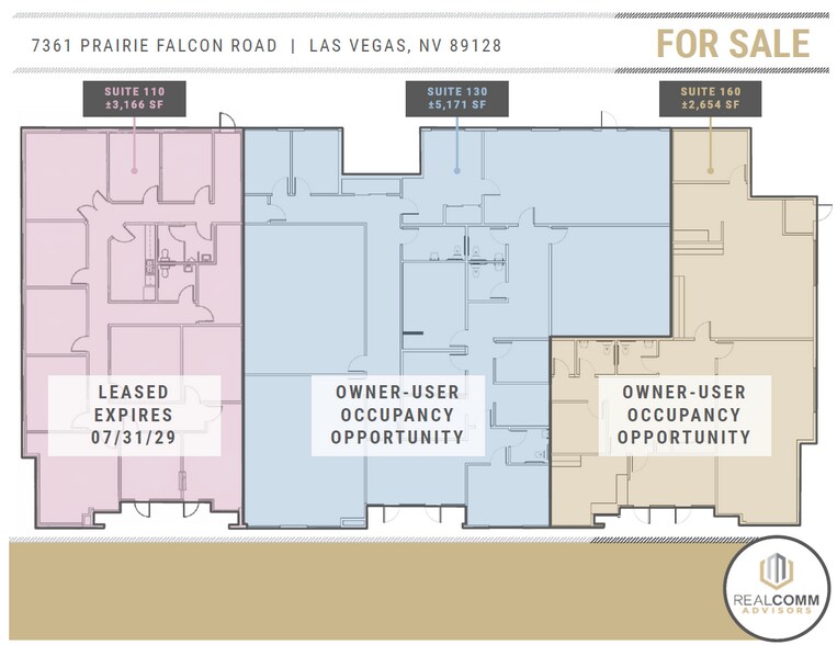 7361 Prairie Falcon Rd, Las Vegas, NV for sale - Building Photo - Image 3 of 7