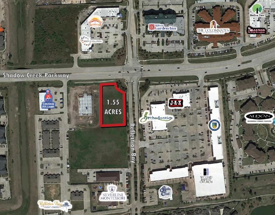 Shadow Creek Pkwy & Reflection Bay, Pearland, TX for sale Primary Photo- Image 1 of 1