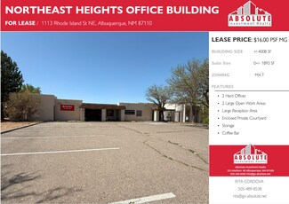 More details for 1113 Rhode Island St NE, Albuquerque, NM - Office for Lease