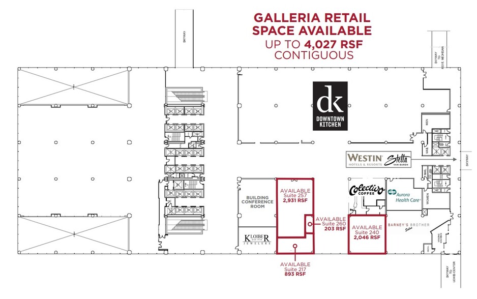 777 E Wisconsin Ave, Milwaukee, WI for lease - Floor Plan - Image 2 of 5