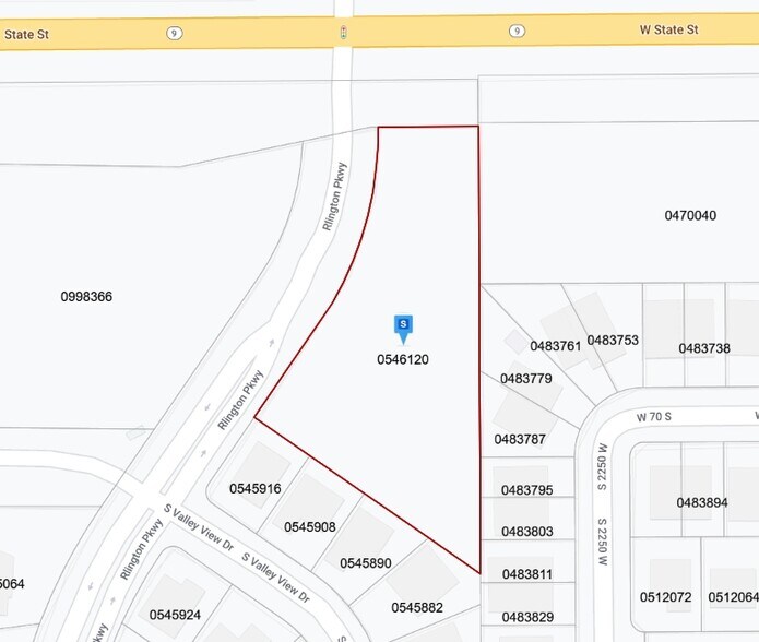 2400 S State St, Hurricane, UT for sale - Plat Map - Image 1 of 1