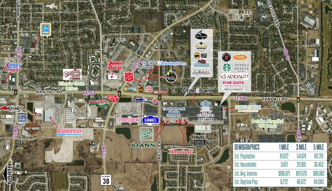 811-845 S Randall Rd, St Charles, IL for sale Building Photo- Image 1 of 1