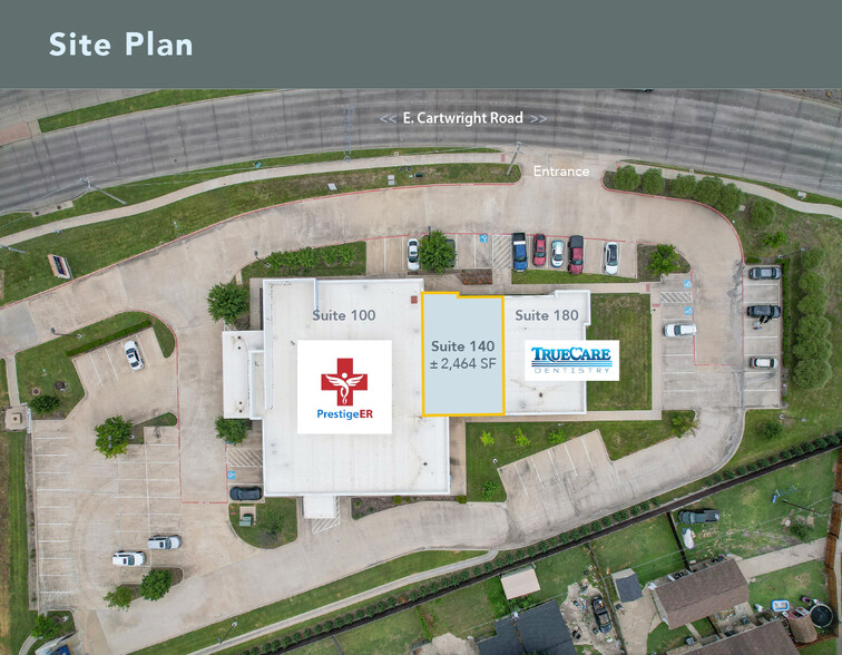 1080 E Cartwright Rd, Mesquite, TX for lease - Site Plan - Image 3 of 6