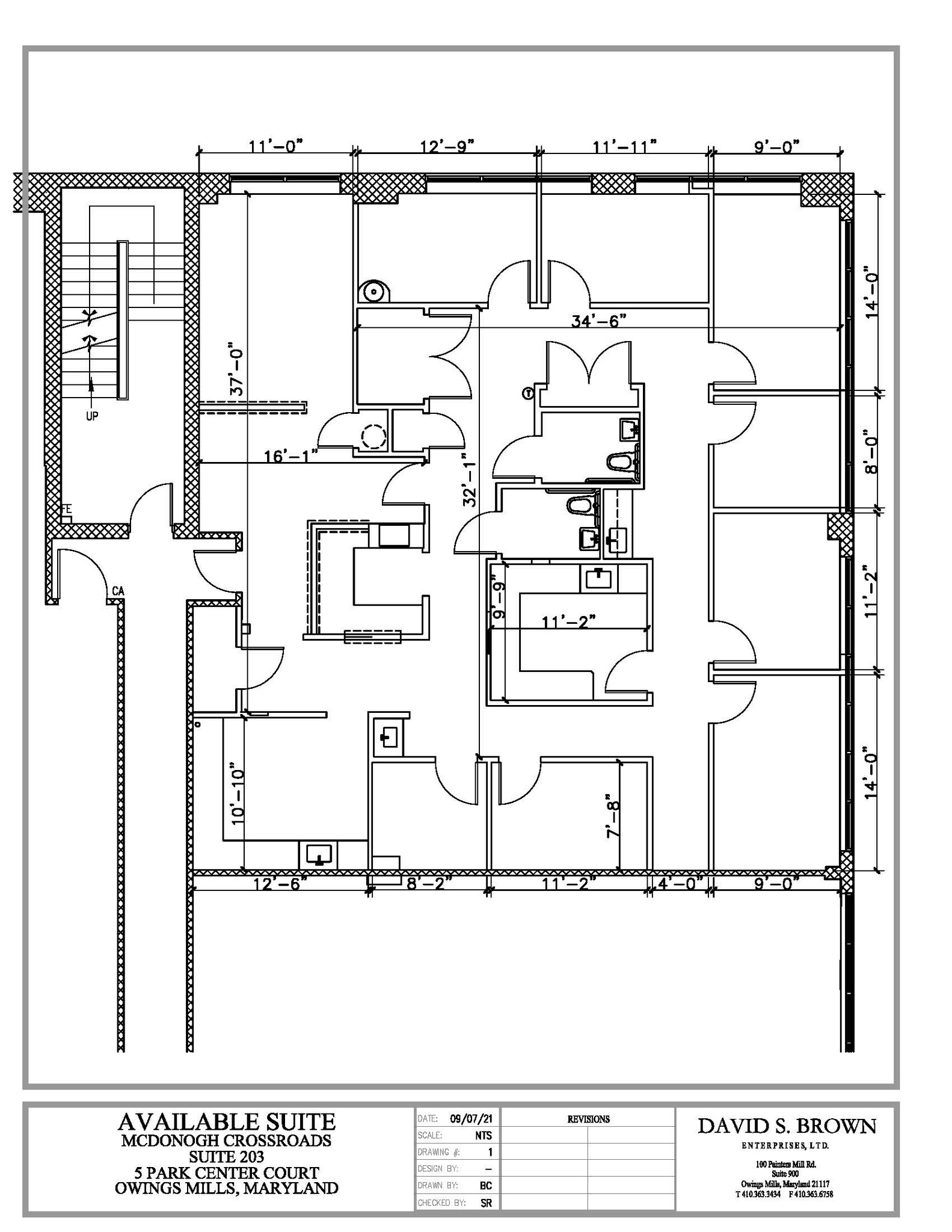 5 Park Center Ct, Owings Mills, MD for lease Floor Plan- Image 1 of 1