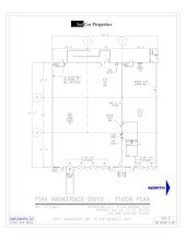 7550-7584 Brokerage Dr, Orlando, FL for lease Site Plan- Image 2 of 2