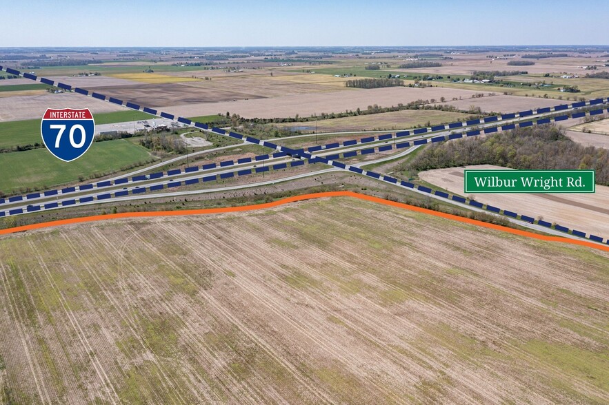 S Wilbur Wright Road, Straughn, IN for sale - Aerial - Image 2 of 4