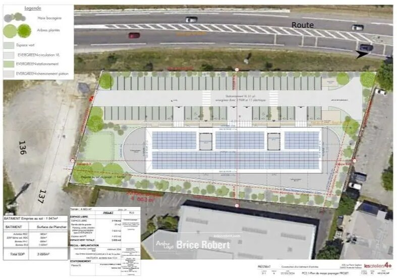 Flex in Portes-lès-Valence for lease Site Plan- Image 1 of 2