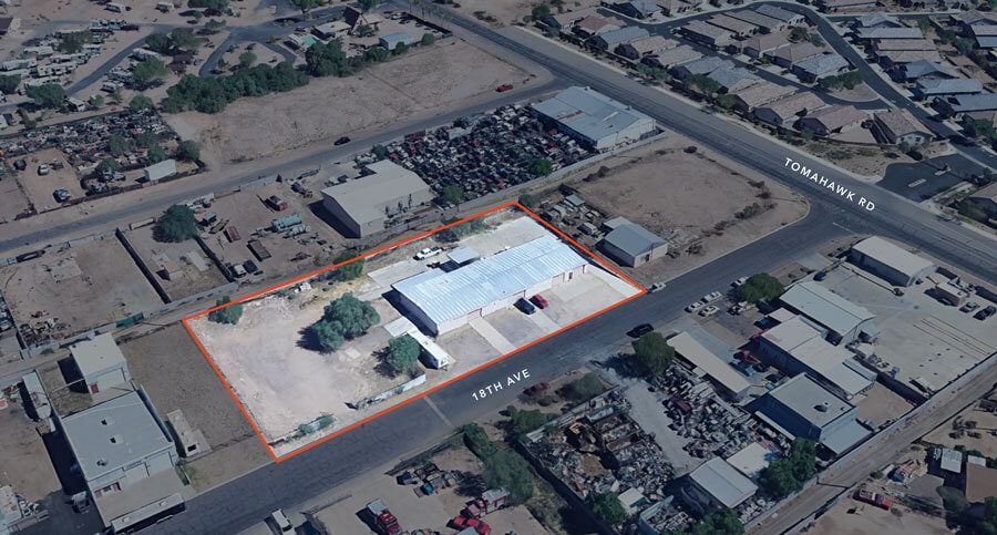 1474-1544 E 18th Ave, Apache Junction, AZ for sale Aerial- Image 1 of 7