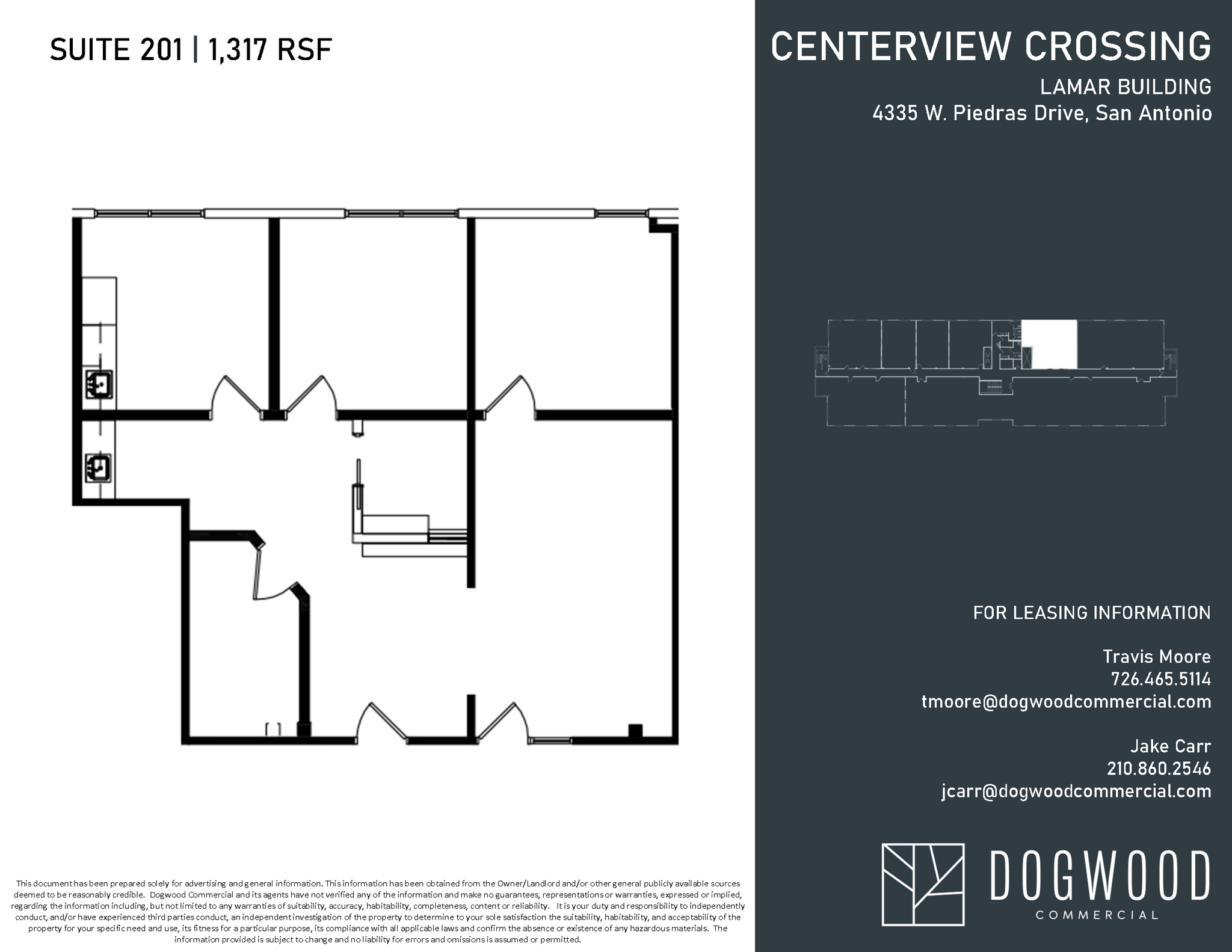 4538 Centerview Dr, San Antonio, TX for lease Floor Plan- Image 1 of 1