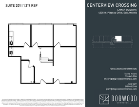 4538 Centerview Dr, San Antonio, TX for lease Floor Plan- Image 1 of 1