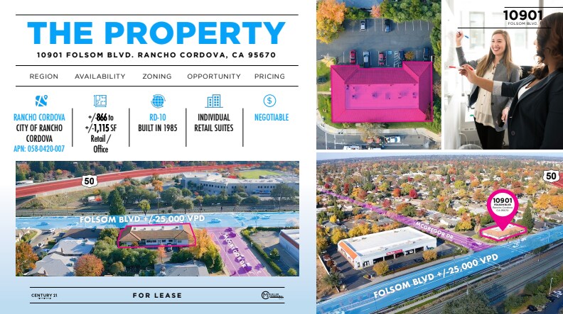 10901 Folsom Blvd, Rancho Cordova, CA for lease - Building Photo - Image 2 of 8