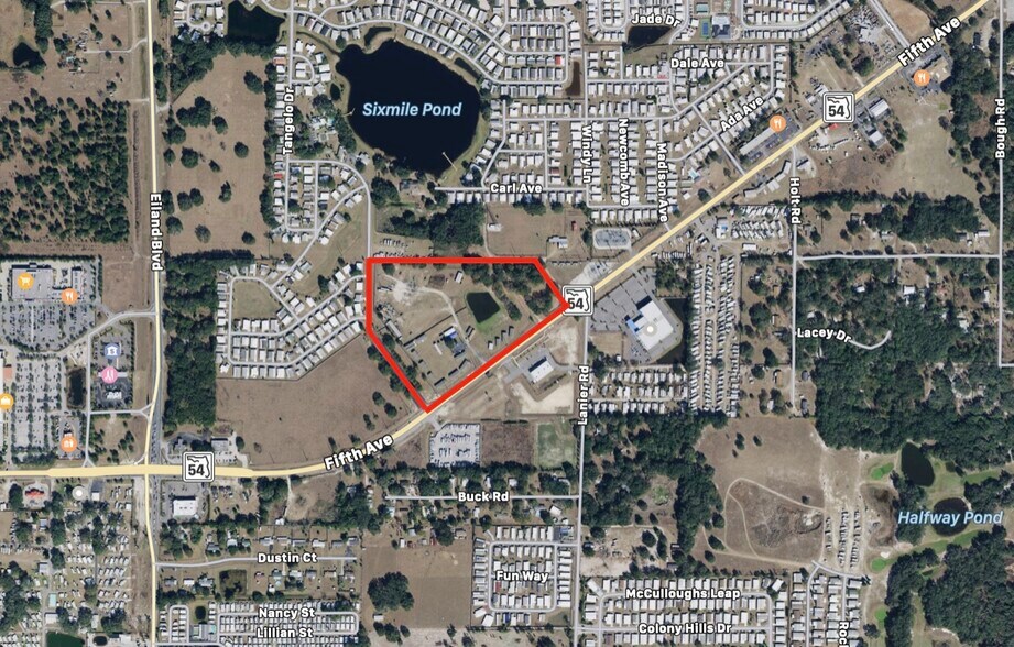 34851 SR 54 W, Zephyrhills, FL for sale - Aerial - Image 1 of 1