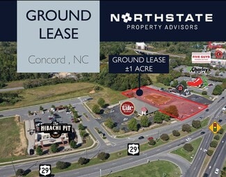 More details for 1343 Concord Pky, Concord, NC - Land for Lease