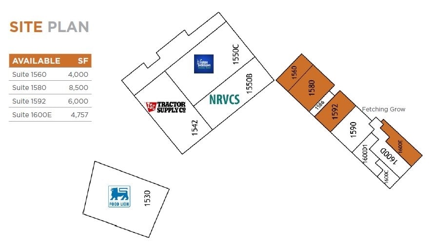 1500 Roanoke St, Christiansburg, VA for lease Interior Photo- Image 1 of 1