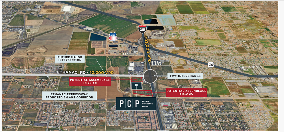 SEC PATRICIA LN & BARNETT RD, Menifee, CA for sale - Building Photo - Image 1 of 10