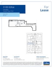 3100 Edloe St, Houston, TX for lease Floor Plan- Image 1 of 1