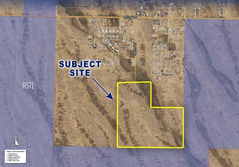 254th Ave & Patton Rd, Wittmann, AZ for sale - Primary Photo - Image 1 of 3